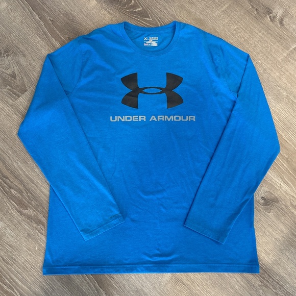 Under Armour Other - Men’s Under Armour Long Sleeve Logo Shirt Size XXL